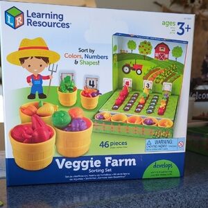Veggie Farm Sorting Set - Colorful Educational Toy
